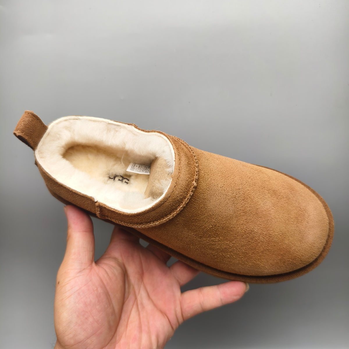 Women’s Classic Slip-On Shoes in Chestnut – 3891