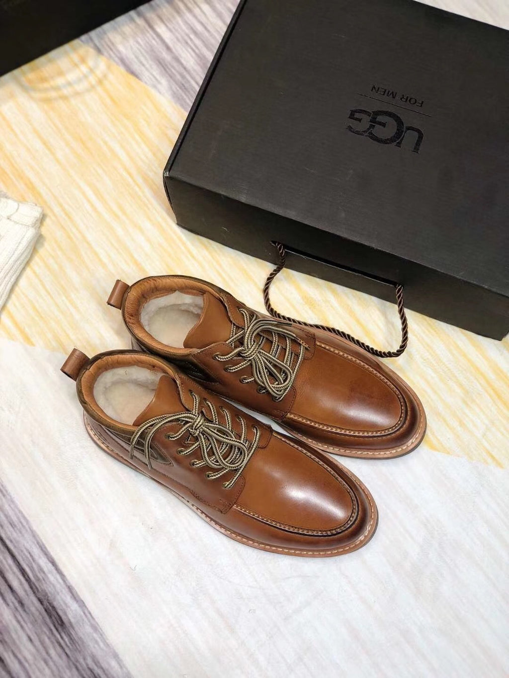 Brown Leather Shoes | 0726-1 Updated Collection