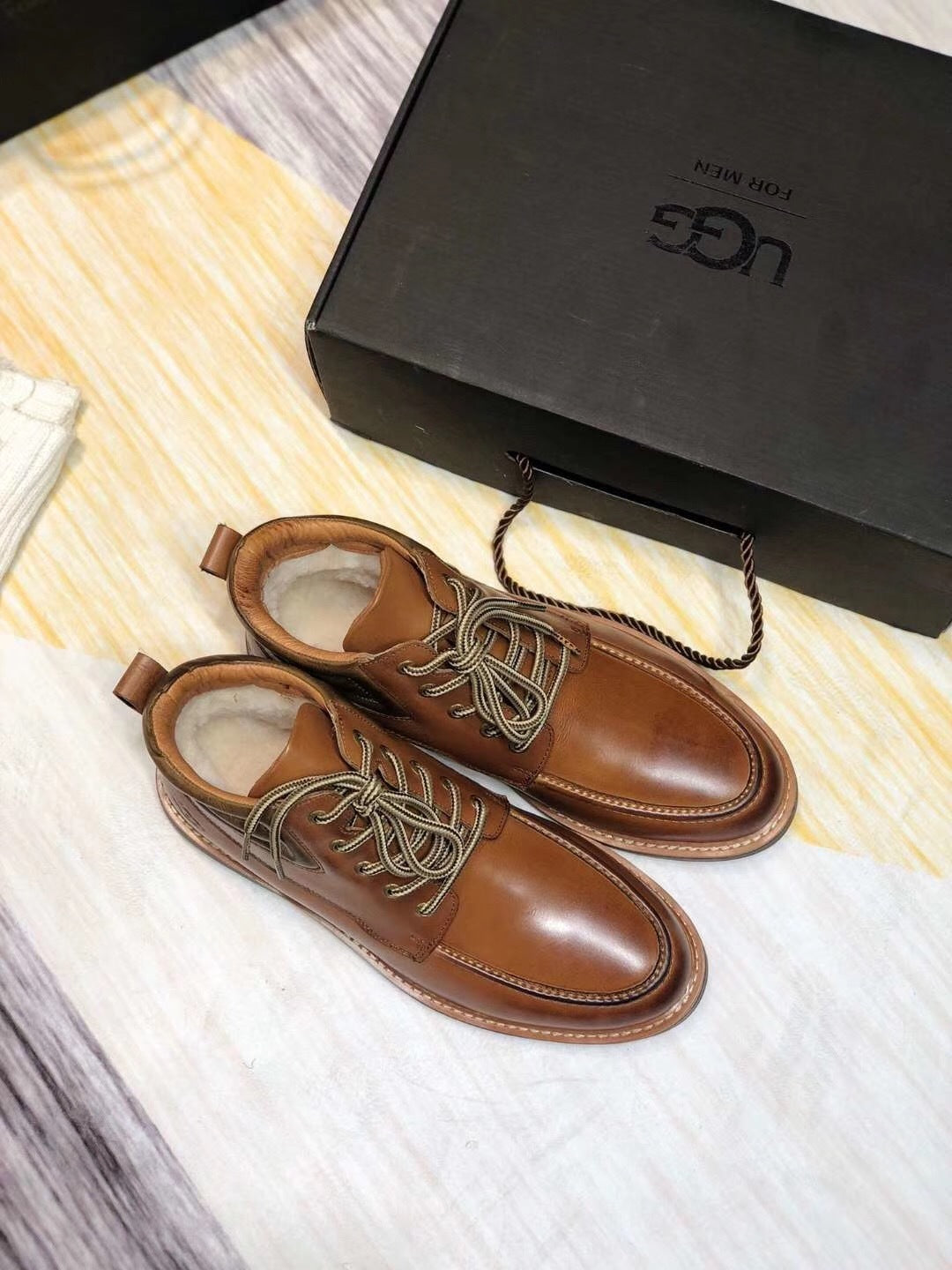Brown Leather Shoes | 0726-1 Updated Collection