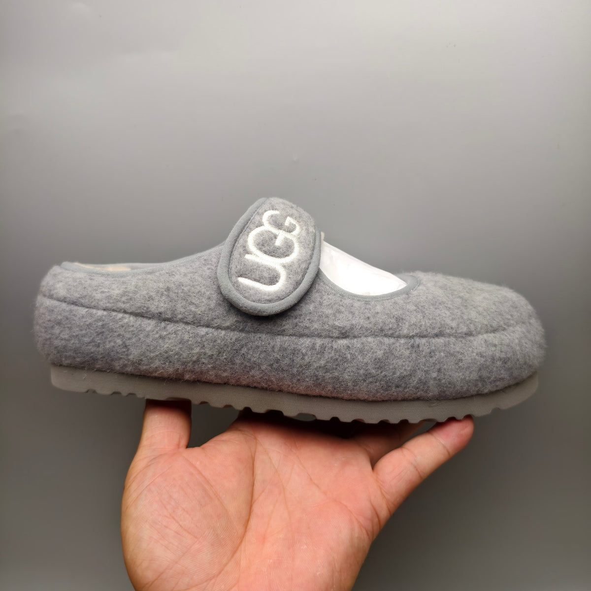 Gray Ultralight Mary Jane Casual Shoes – 5097