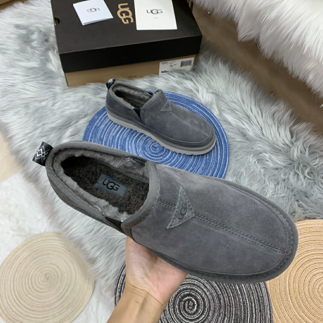 Gray Men's Low-Top Slip-On Shoes | 3455