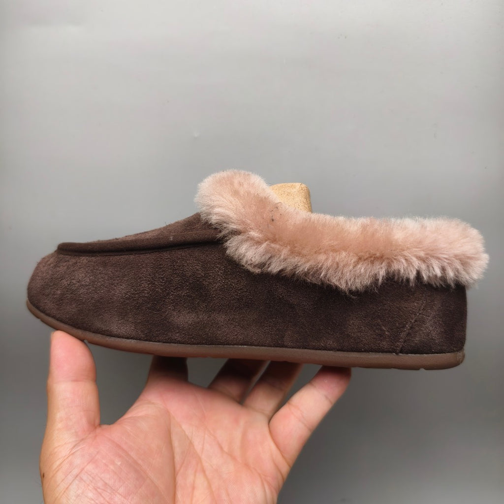 Chocolate Brown Slip-On Casual House Shoes | 1391