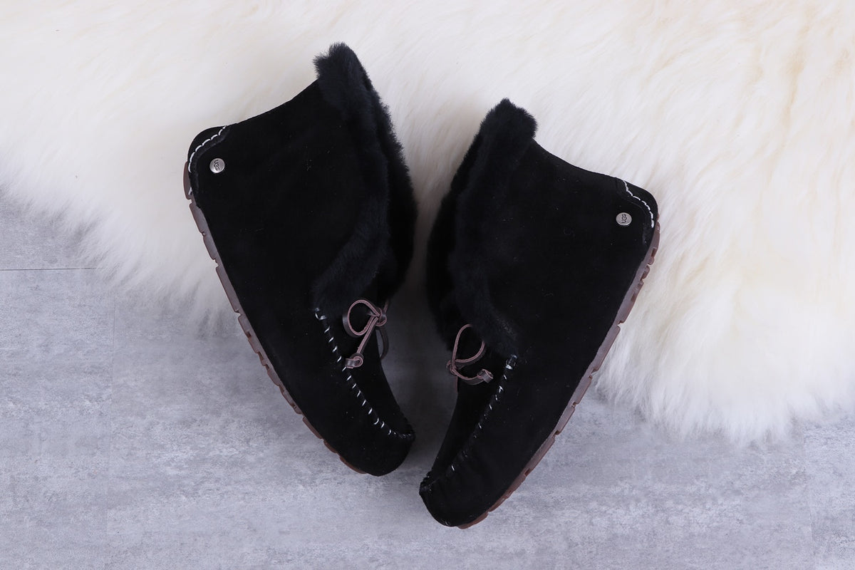 W Alena Black Shoes – 4806